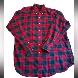 Polo Ralph Lauren Men’s 100% Blake Cotton Plaid Long Sleeve Button Down Size M